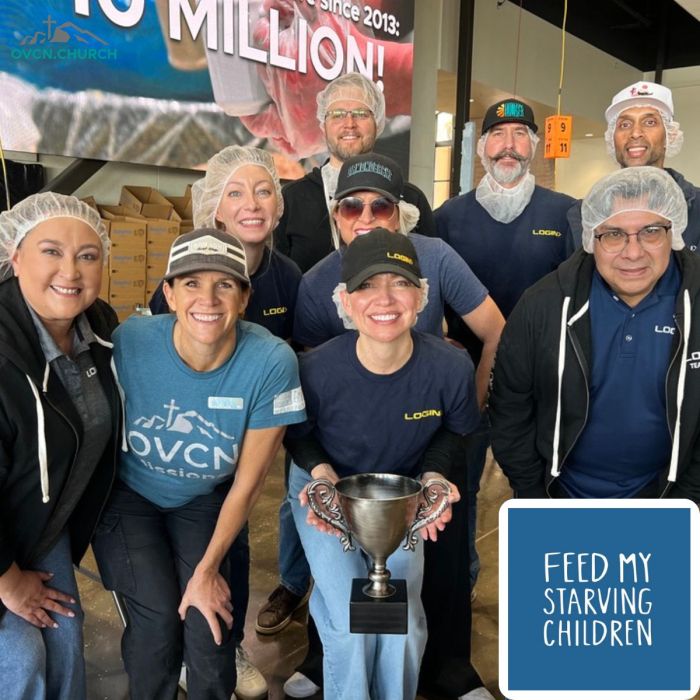 Login team at the Feed My Starving Children 2026 event