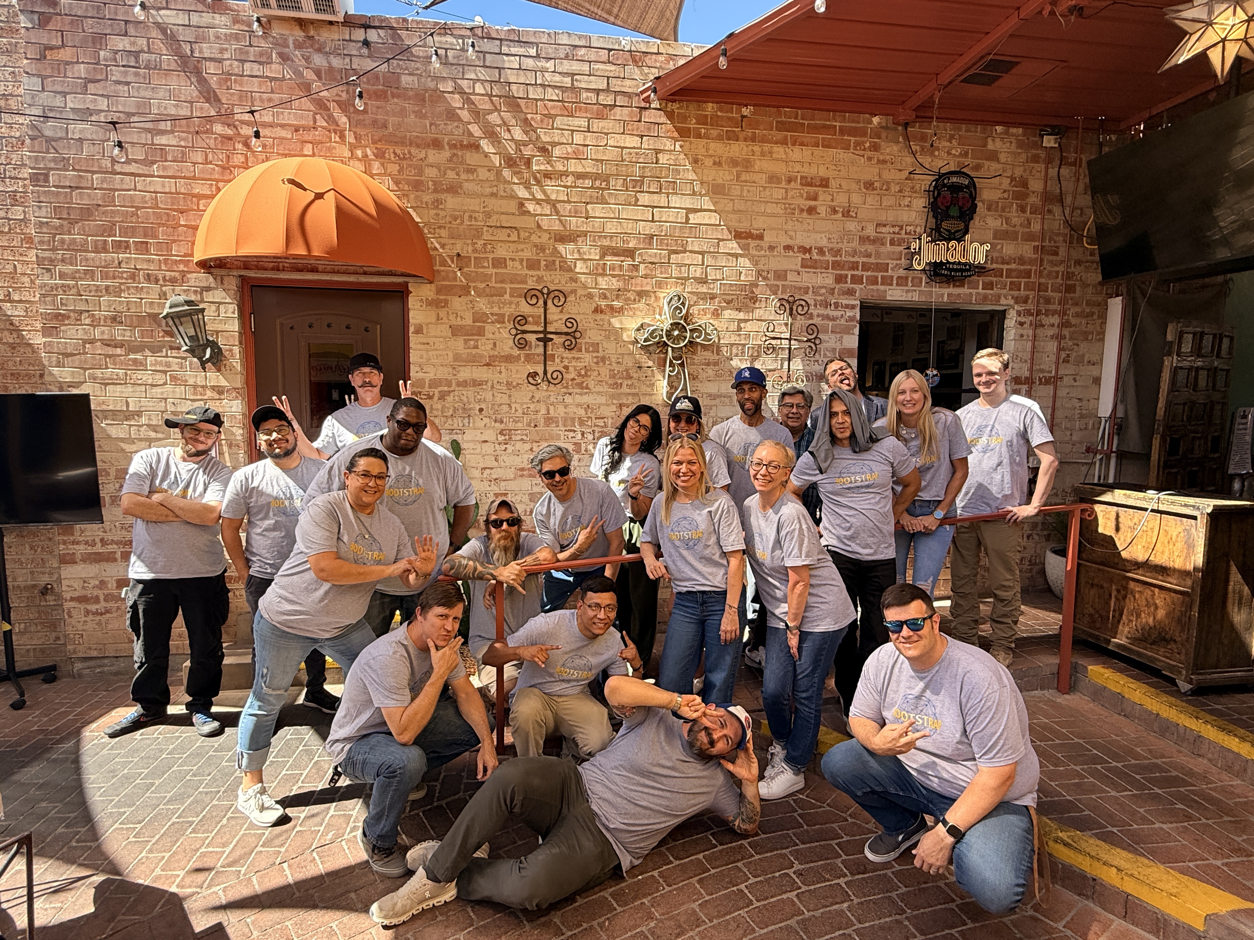 Login team photo