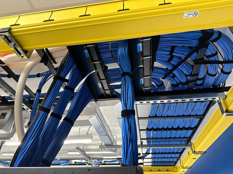 Structured cabling system by Tucson's best network cabling company